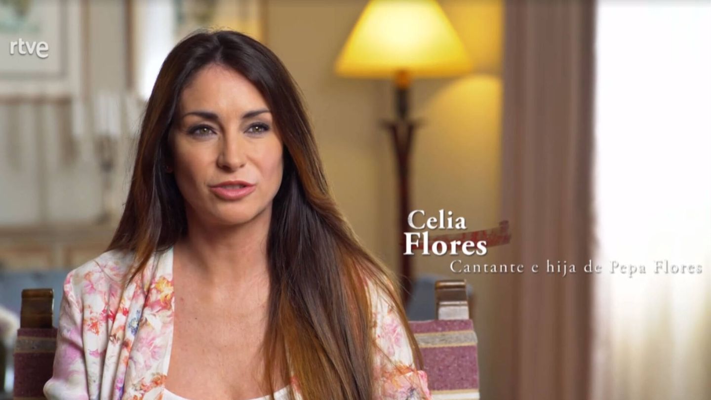 Celia Flores, hija pequeña de Pepa Flores. (RTVE)