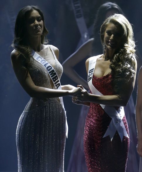 Miss USA y Miss Colombia se disputan el primer puesto