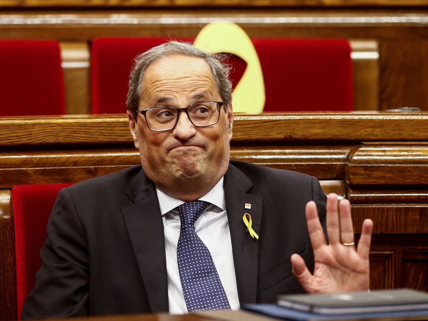 El presidente de la Generalitat de Cataluña, Quim Torra. (EFE)