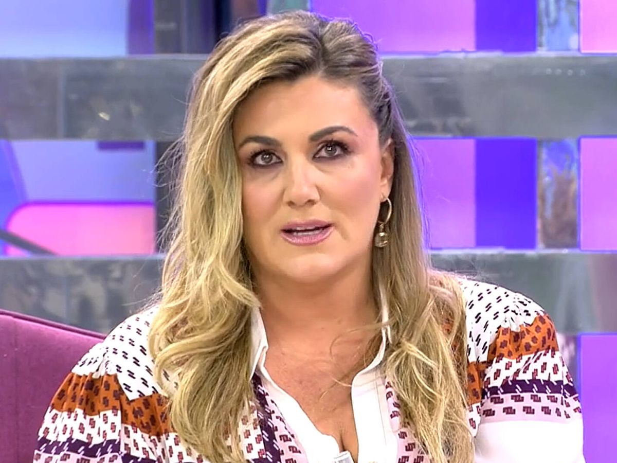 Foto: Carlota Corredera, presentadora de 'Sálvame'. (Mediaset)