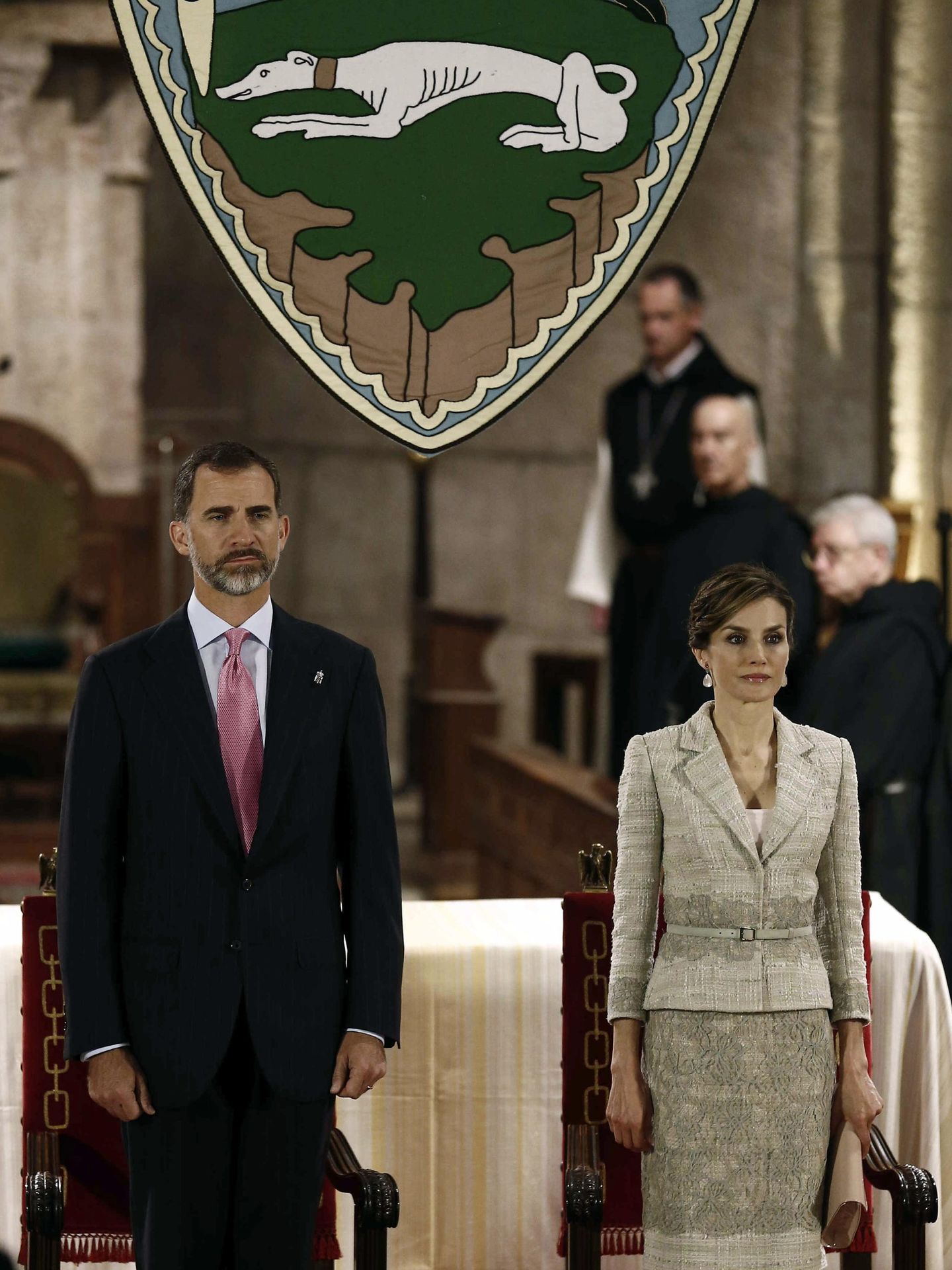 Los Reyes, en 2015, en los últimos Premios Príncipe de Viana. (Efe)
