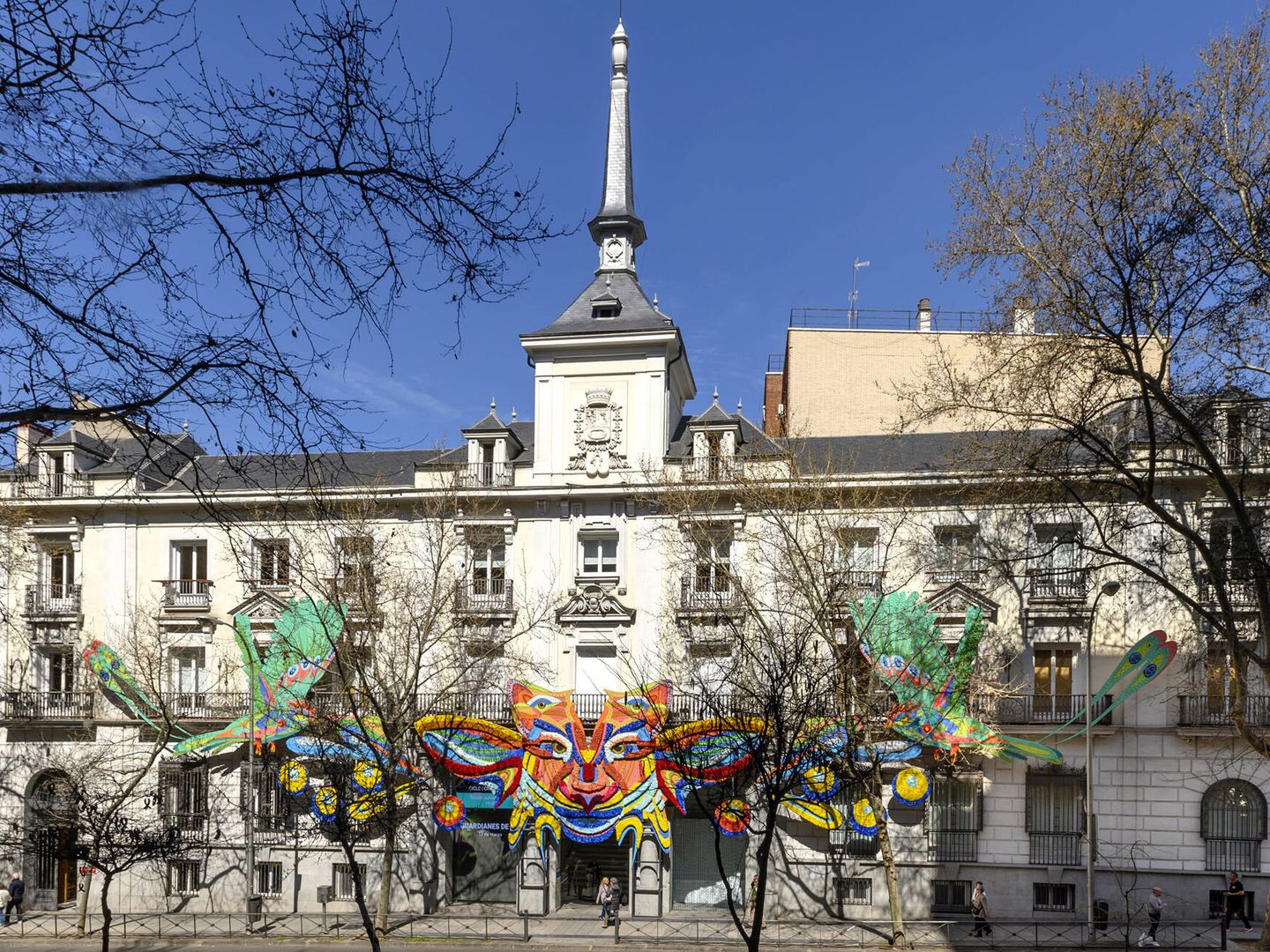 Fachada del Palacete en Madrid cedido a la Fundación Casa de México en España. (Fundación Casa de México)