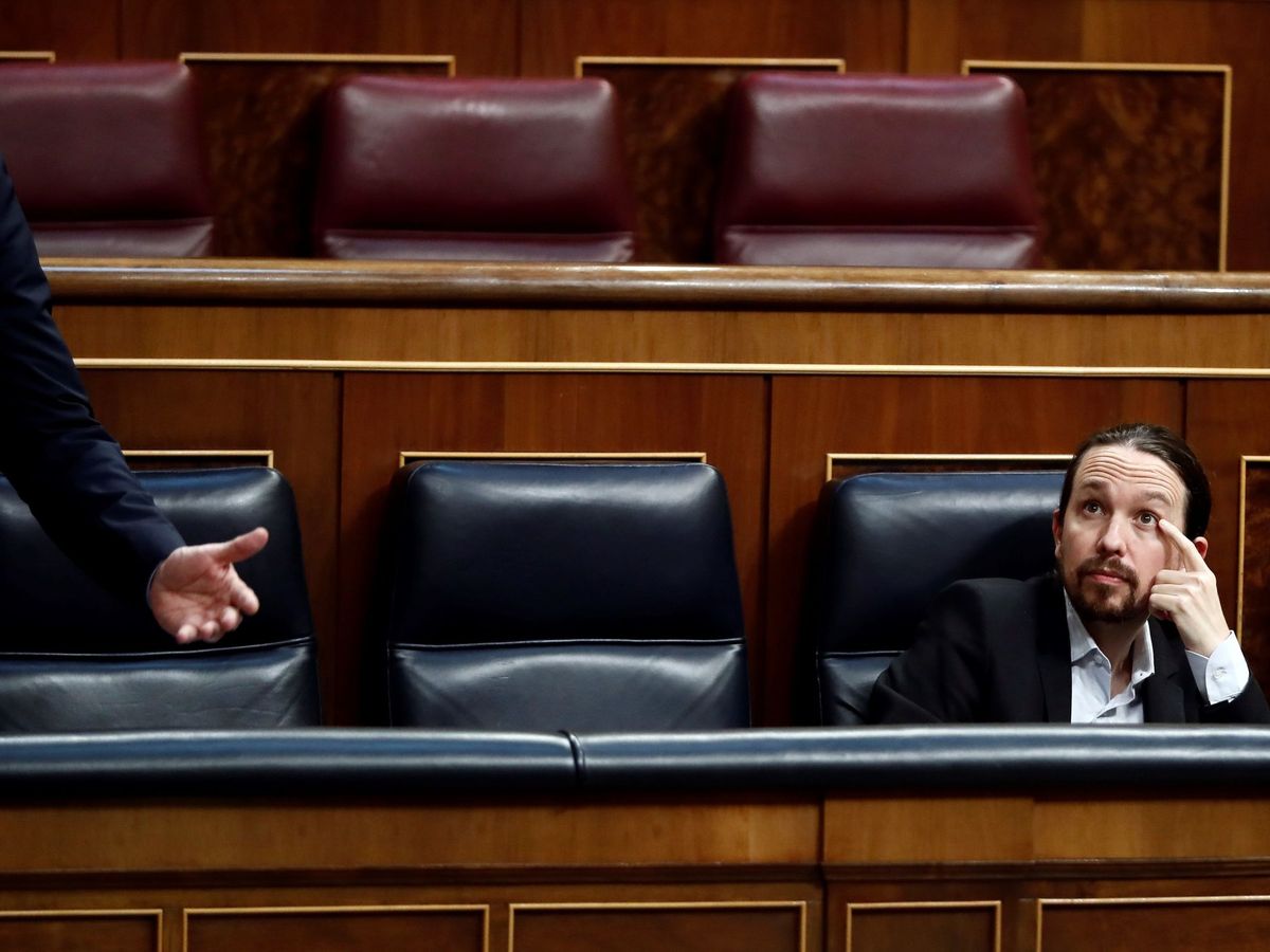 Foto: El vicepresidente segundo y ministro de Derechos Sociales, Pablo Iglesias. (EFE)
