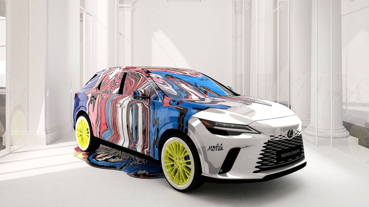 McLaren y Lexus nos proponen lo último en 'art cars', con el sello de un artista español