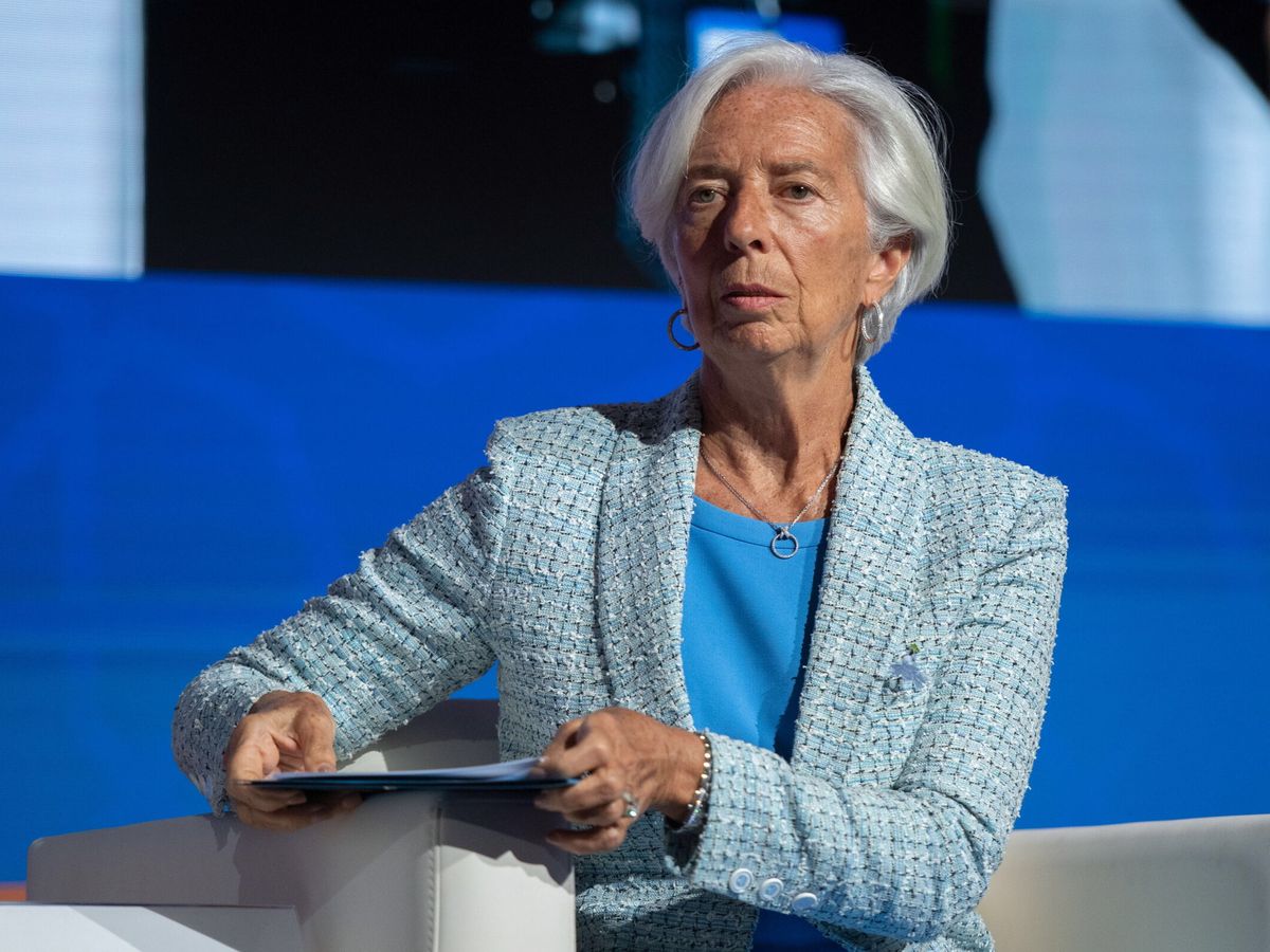 Foto: La presidenta del BCE, Christine Lagarde. (EFE/EPA/Jalal Morchidi)