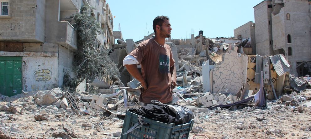 Recorrido por una Gaza en ruinas en una tregua intermitente