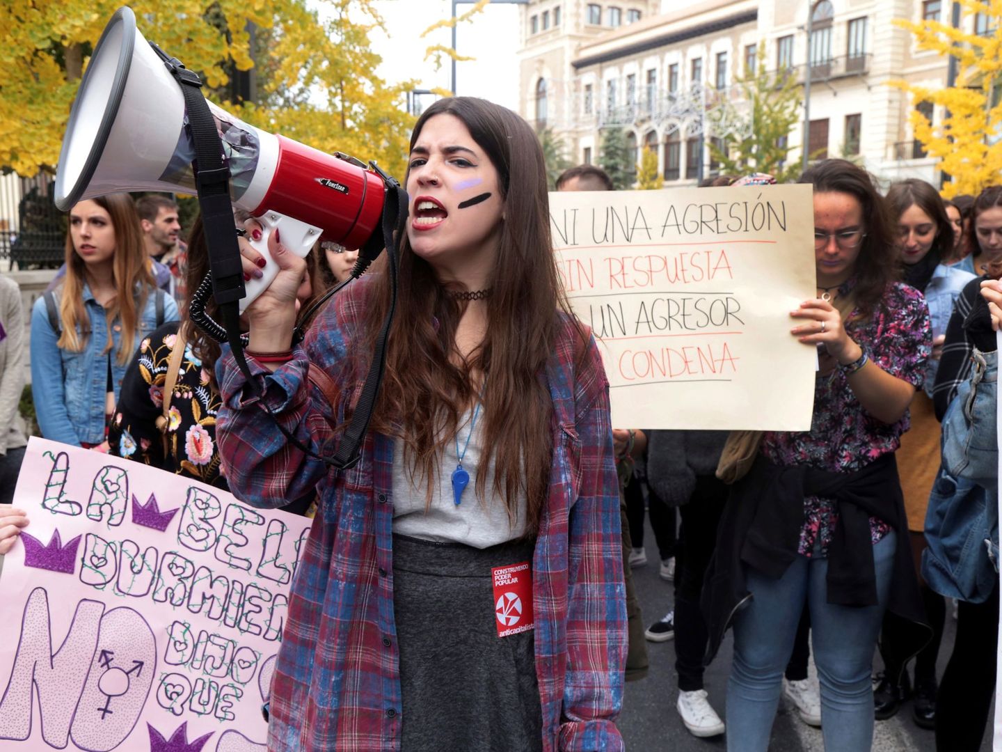 Manifestación del Día Internacional contra la Violencia de Género, el pasado mes de noviembre. (EFE)