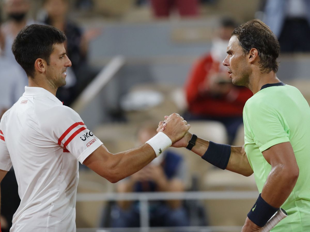 Foto: Djokovic y Nadal, en una imagen de archivo. (Reuters/Sarah Meyssonnier)