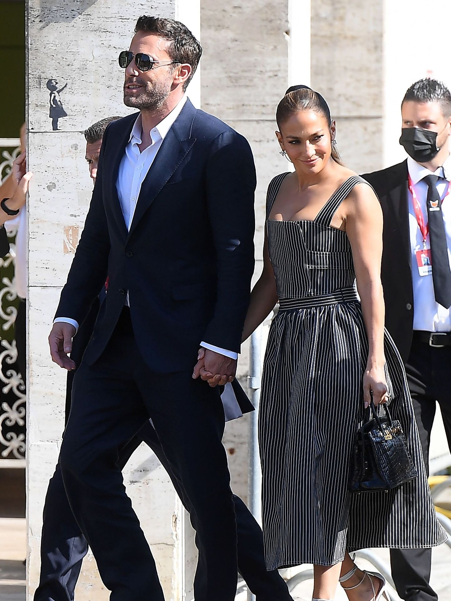 Ben Affleck y Jennifer Lopez, en el Festival de Venecia. (EFE/EPA/Ettore Ferrari)
