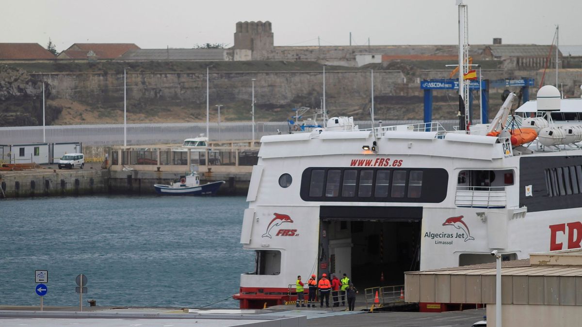 El fuerte viento 'ayuda' a detener a un narco ruso en el Puerto de Tarifa, en Cádiz