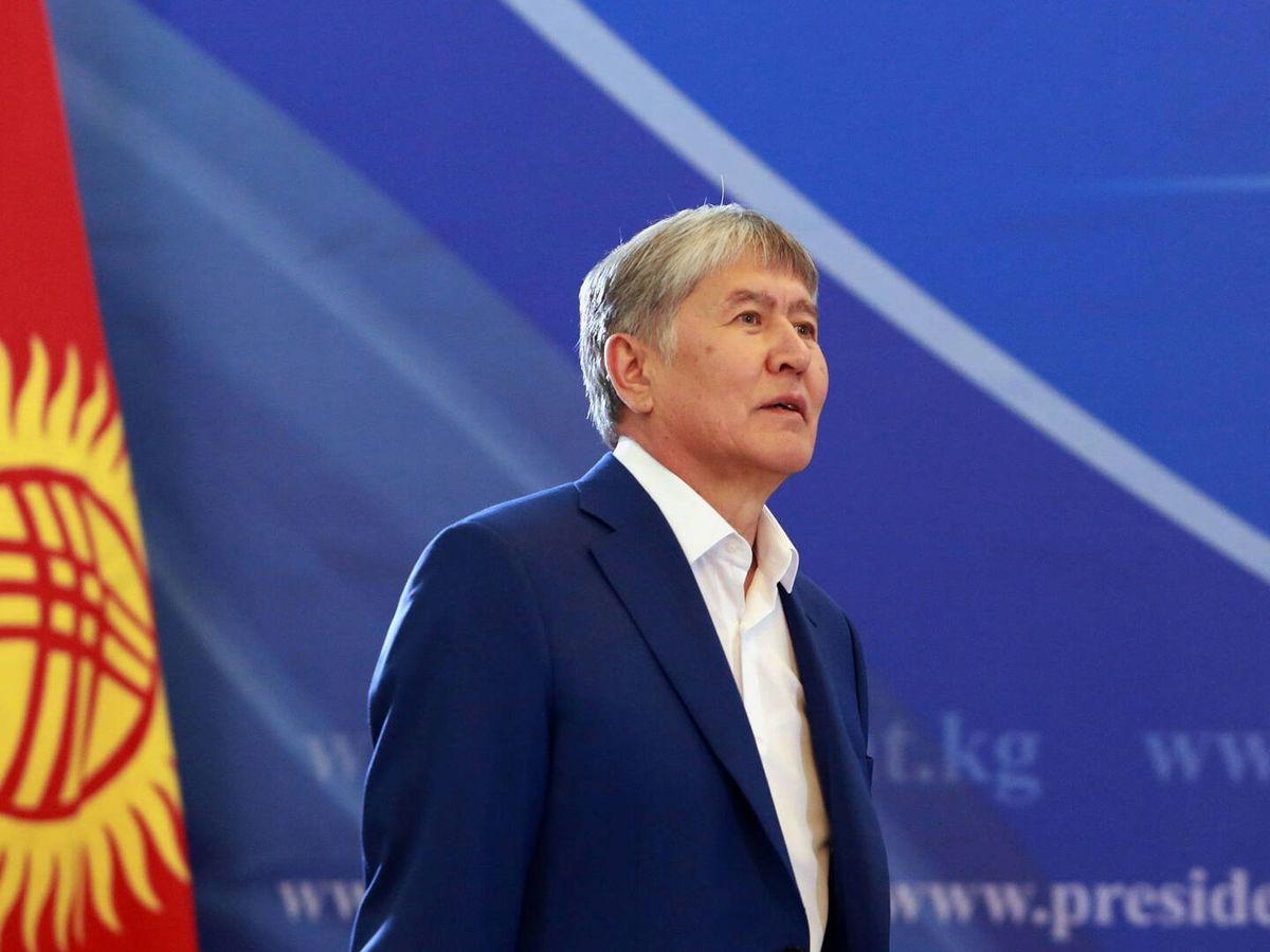 Foto: El expresidente de Kirguistán Almazbek Atambayev. (EFE/Igor Kovalenko)
