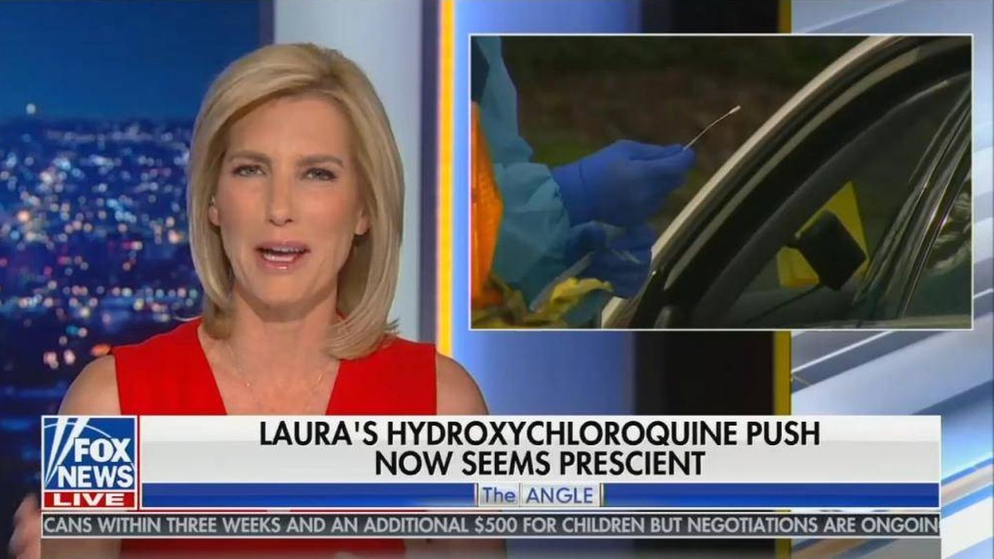 Laura Ingraham promociona el fármaco en Fox News (Media Matters)