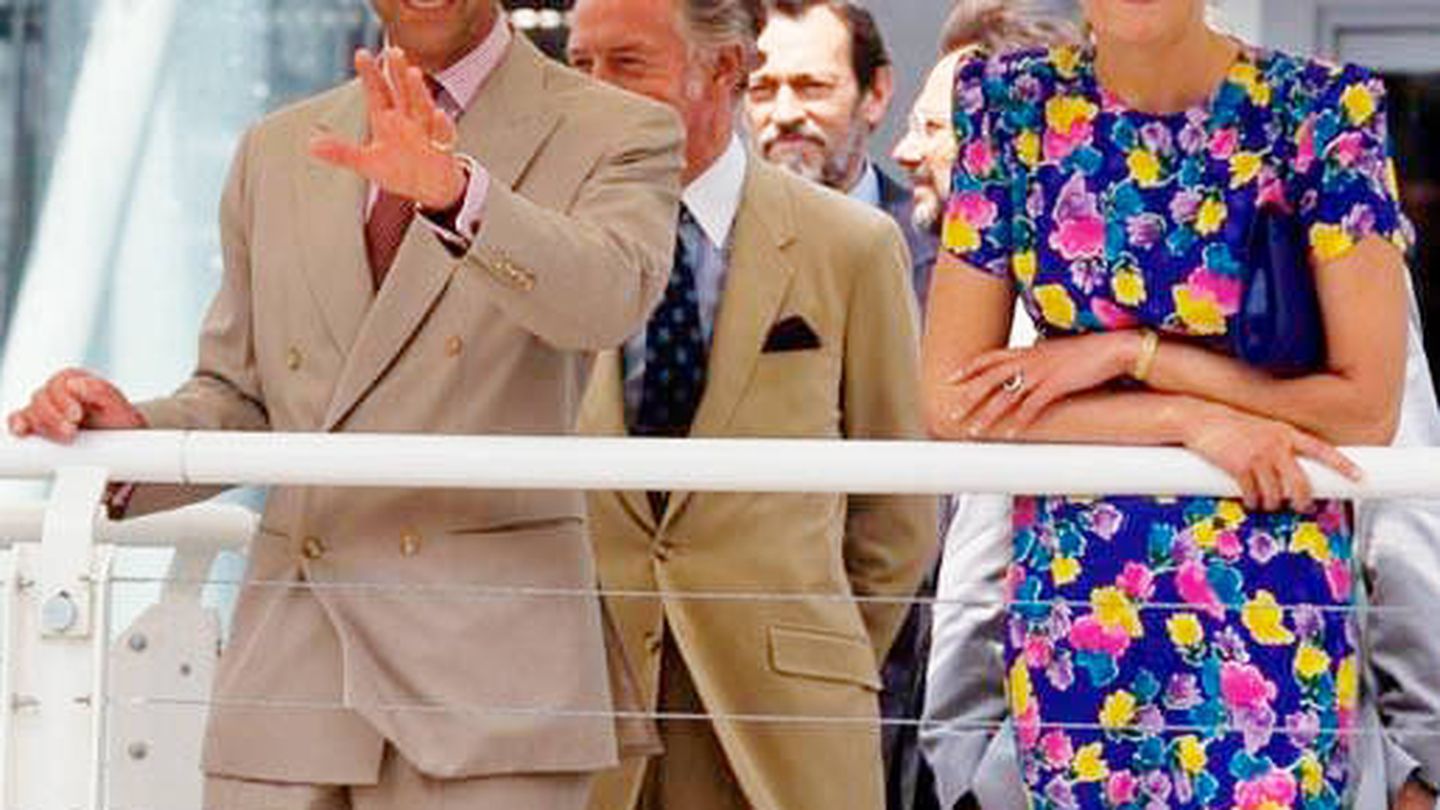 Carlos de Inglaterra y Lady Di en la Expo '92. (Cordon Press)
