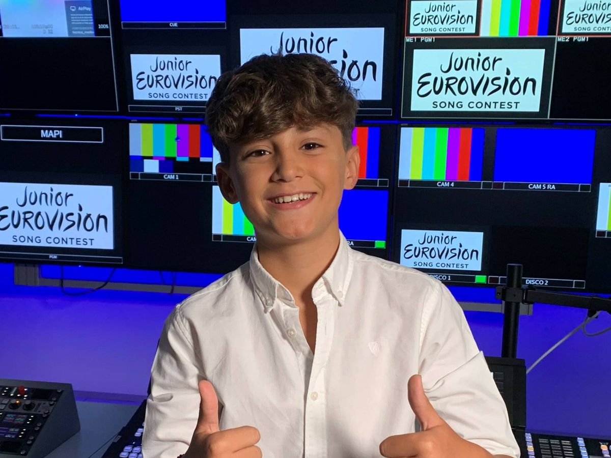 Foto: Carlos Higes, representante de España en Eurovisión Junior. (RTVE)