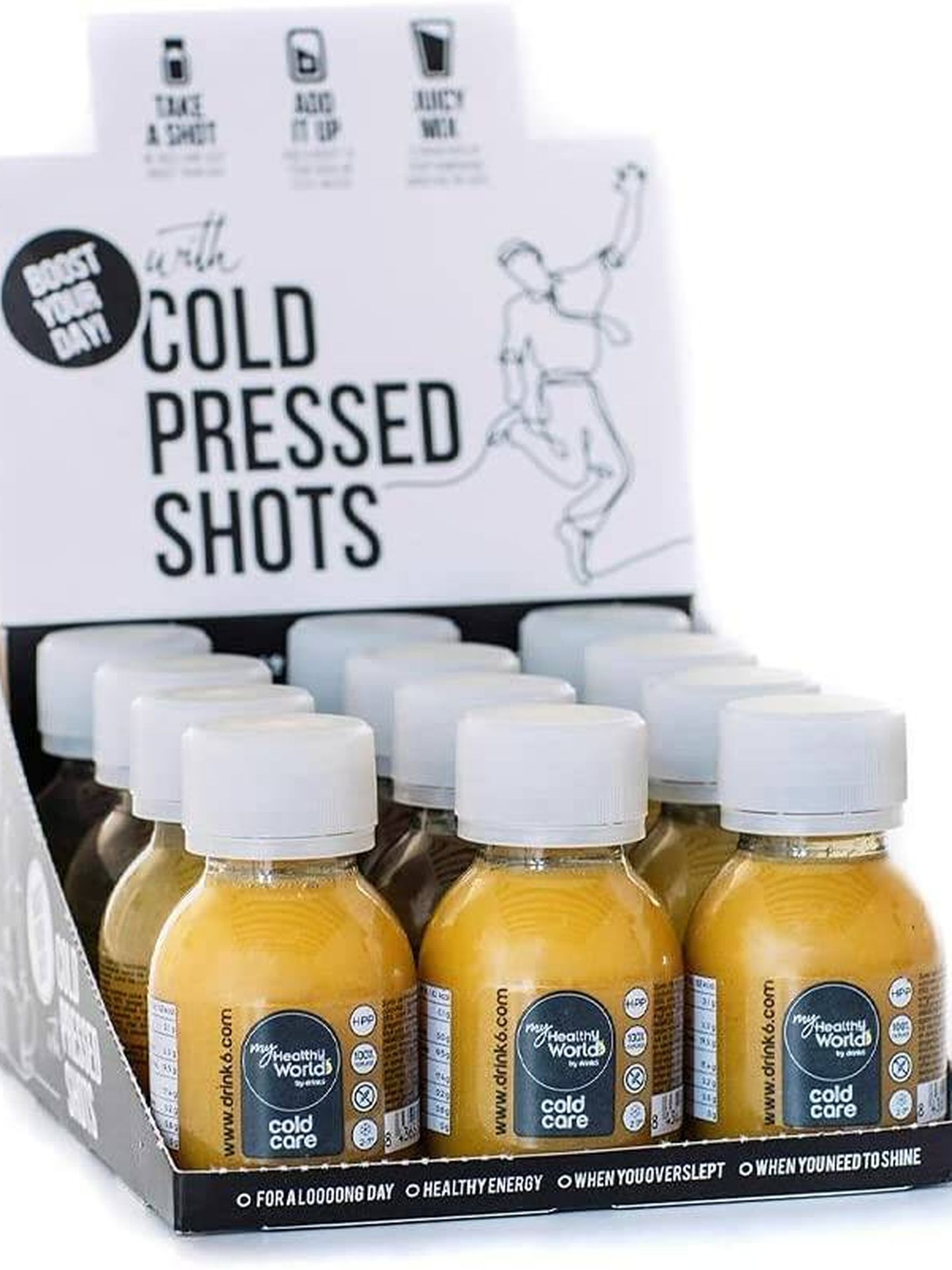 Cold Pressed Shots.