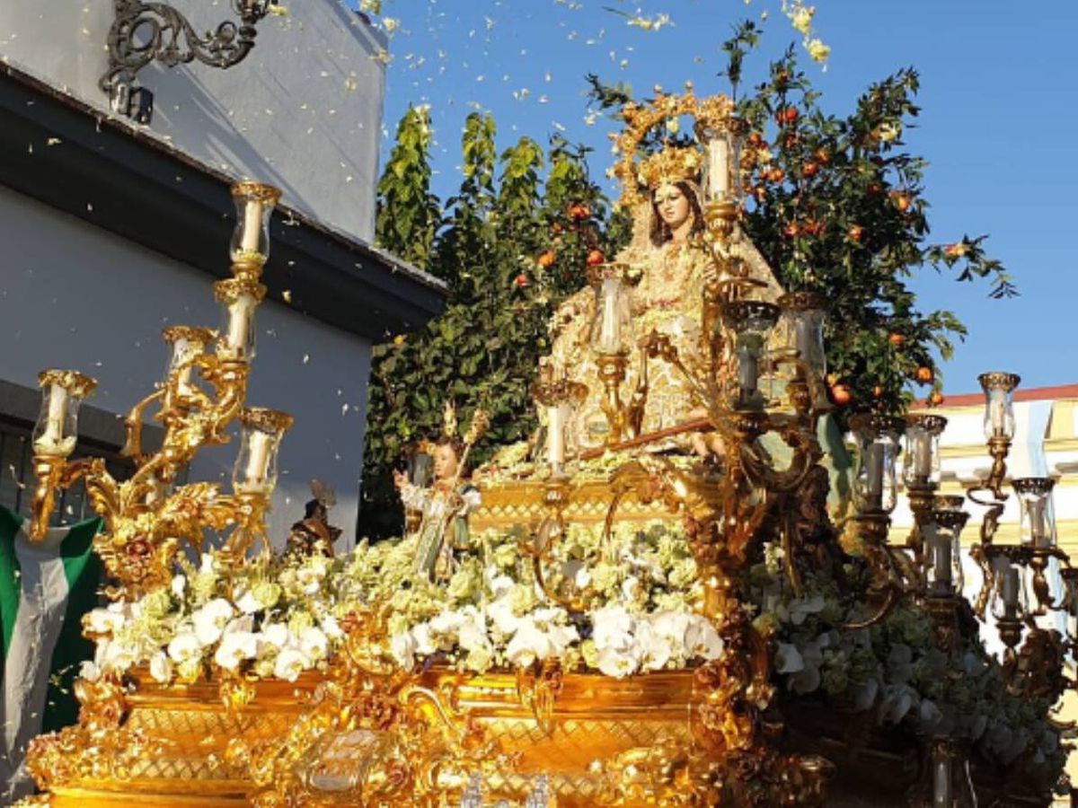 Foto: La Divina Pastora de las Almas Coronada, copatrona de la ciudad. (Turismo San Fernando)