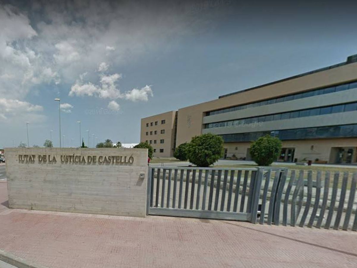 Foto: Exterior de la Audiencia de Castellón. Foto: Google Maps