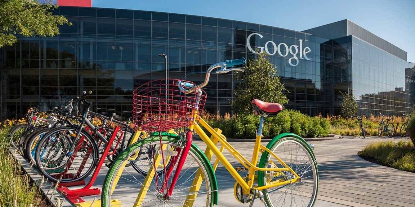 Sede de Google en Mountain View, en pleno Silicon Valley (California).