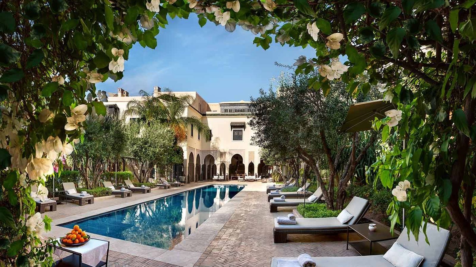 Foto: Así es Villa des Orangers, puro lujo marroquí en Marrakech y con naranjos. (Cortesía)