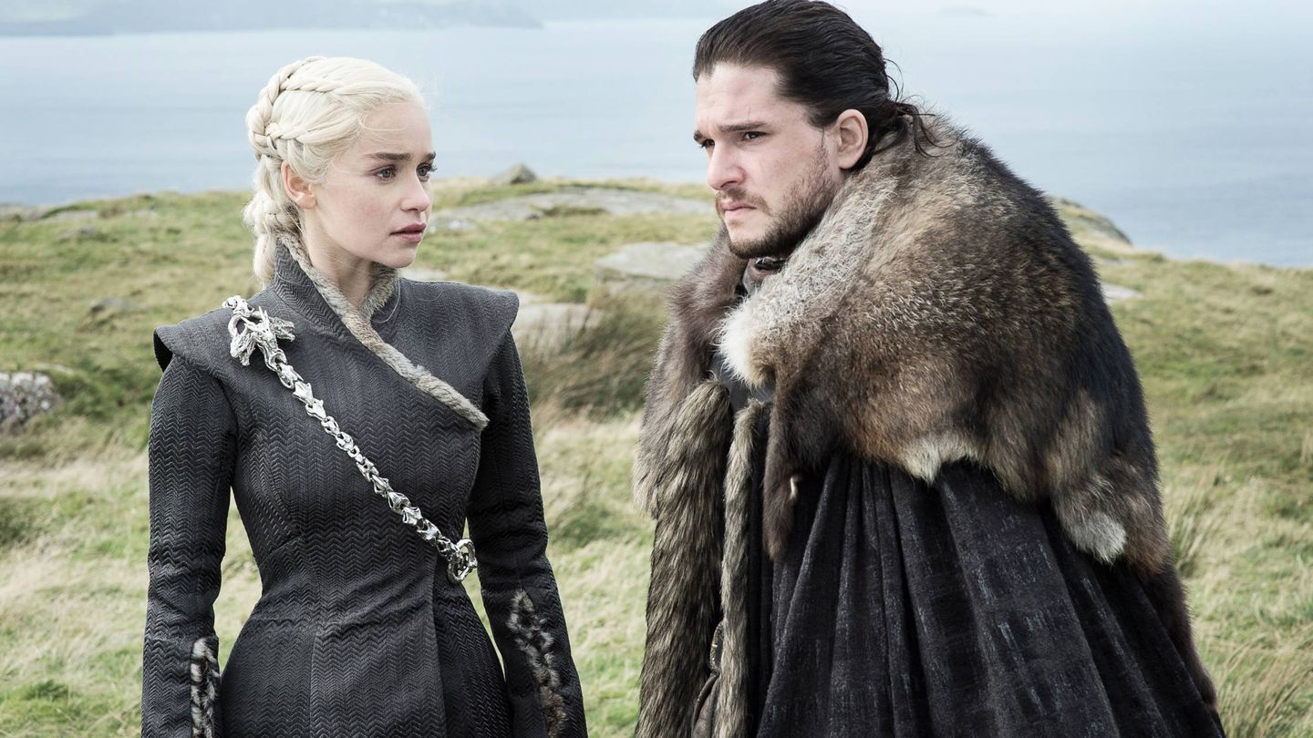 Daenerys y Jon Snow en una imagen de 'Juego de Tronos'