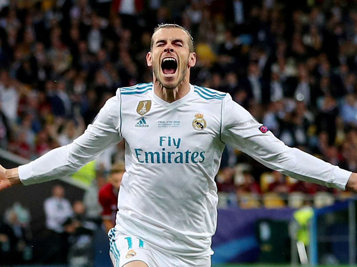 Foto: Gareth Bale celebra un tanto con el Real Madrid. (Reuters/Hannah McKay)