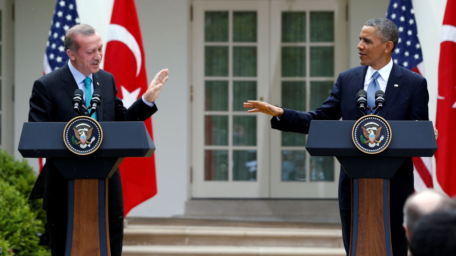 Foto: Imagen de archivo del presidente estadounidense Barack Obama y el presidente de Turquía Recep Tayyip Erdogan. (Reuters)