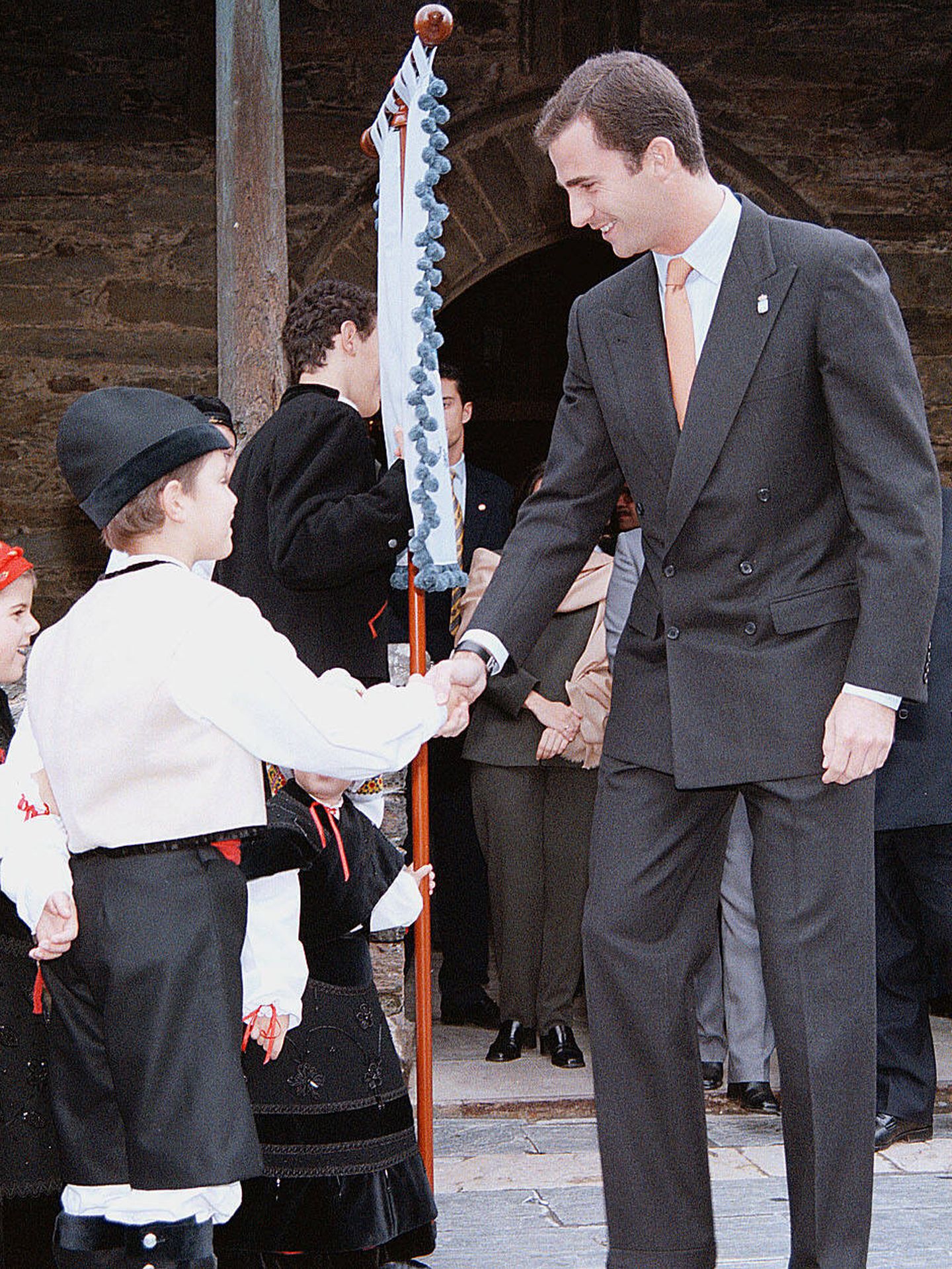 El entonces príncipe Felipe en la edición Premio al Pueblo Ejemplar de 1999. (Europa Press)