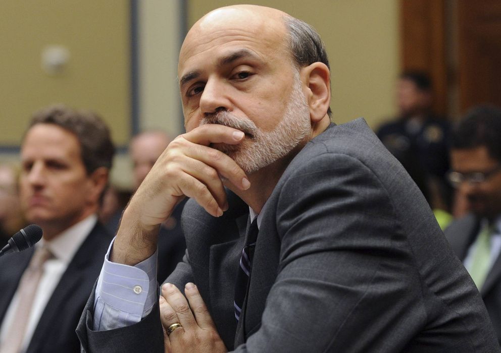 Foto: El presidente de la Fed, Ben Bernanke