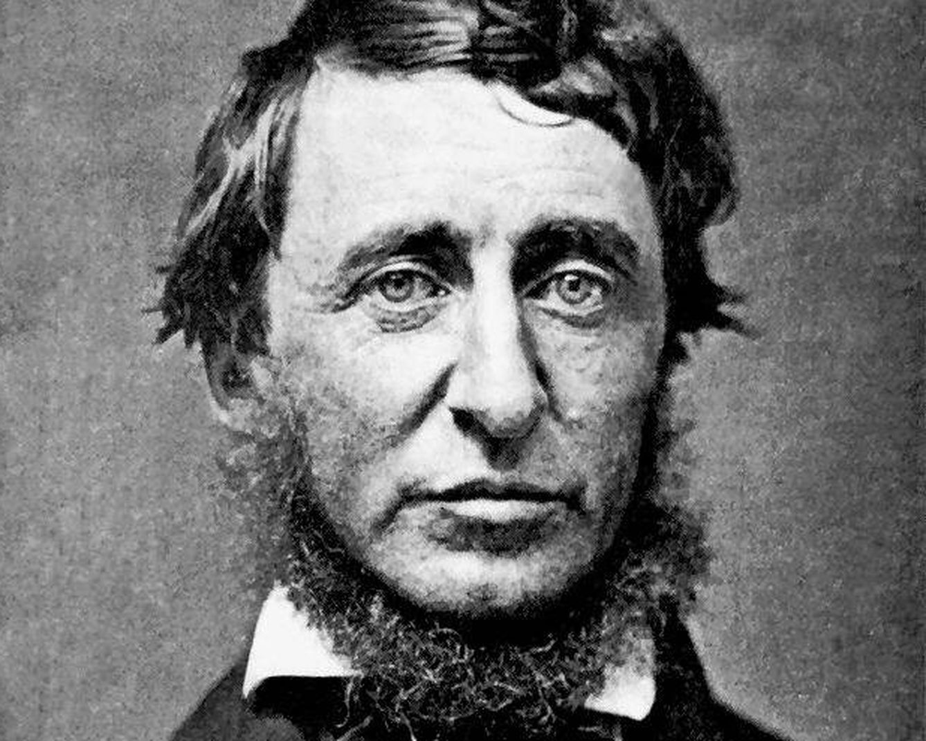Thoreau, fotografiado por Benjamin D. Maxham.