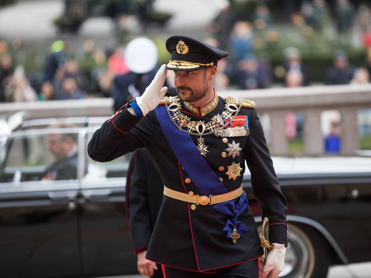 Foto: El príncipe Haakon, en la apertura del Parlamento. (Parlamento de Noruega)