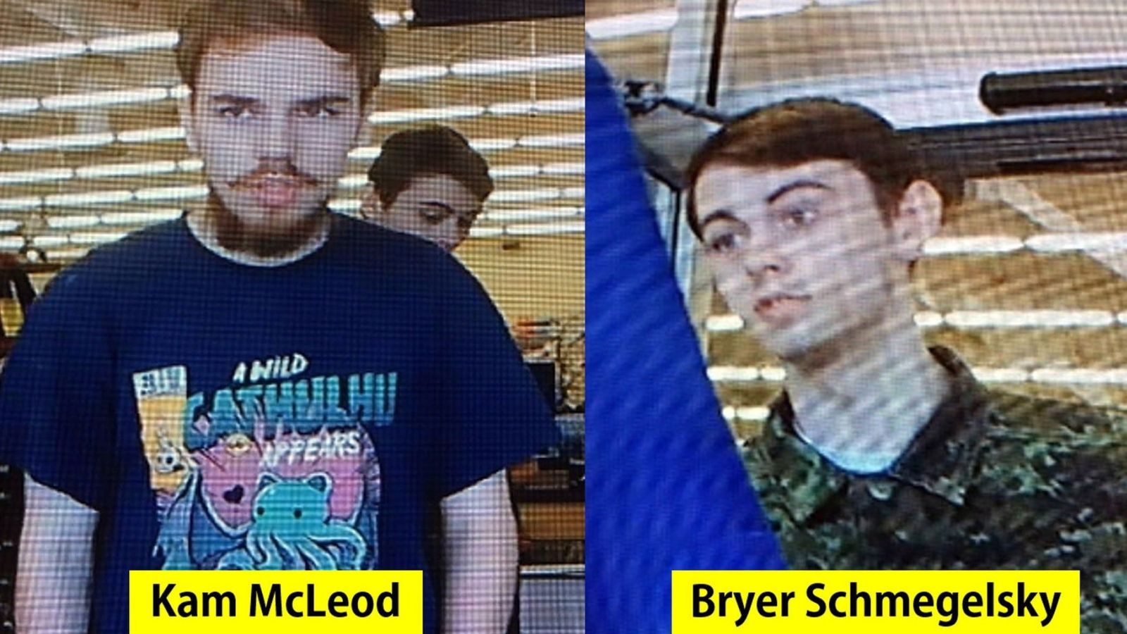 Foto: Canadian police request public's assistance in locating suspects connected to northern british columbia investigations