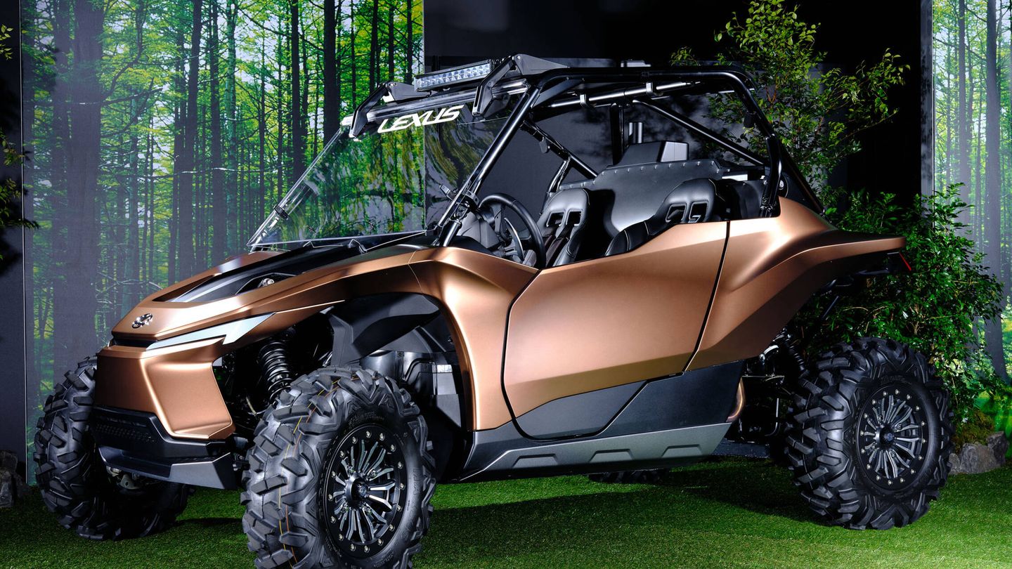 Lexus presentaba recientemente el ROV, un buggy con motor de combustión de hidrógeno.