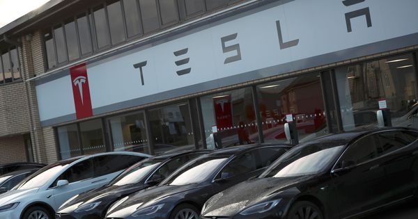 Foto: Concesionario de Tesla. (Reuters)