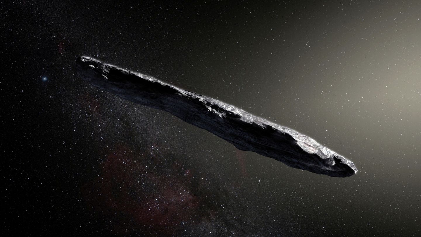 El asteroide Omuamua podría ser un desecho de tecnología extraterrestre que vaga por el espacio. 
