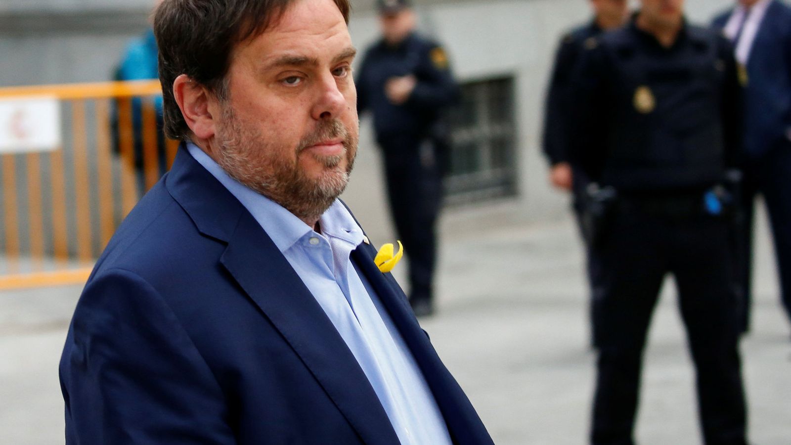Foto: El vicepresidente cesado de la Generalitat de Cataluña, Oriol Junqueras. (Reuters)