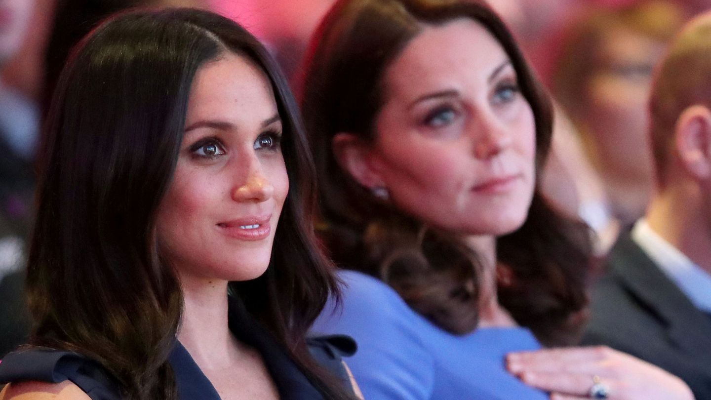 Kate y Meghan en un acto de la Royal Foundation. (Reuters)