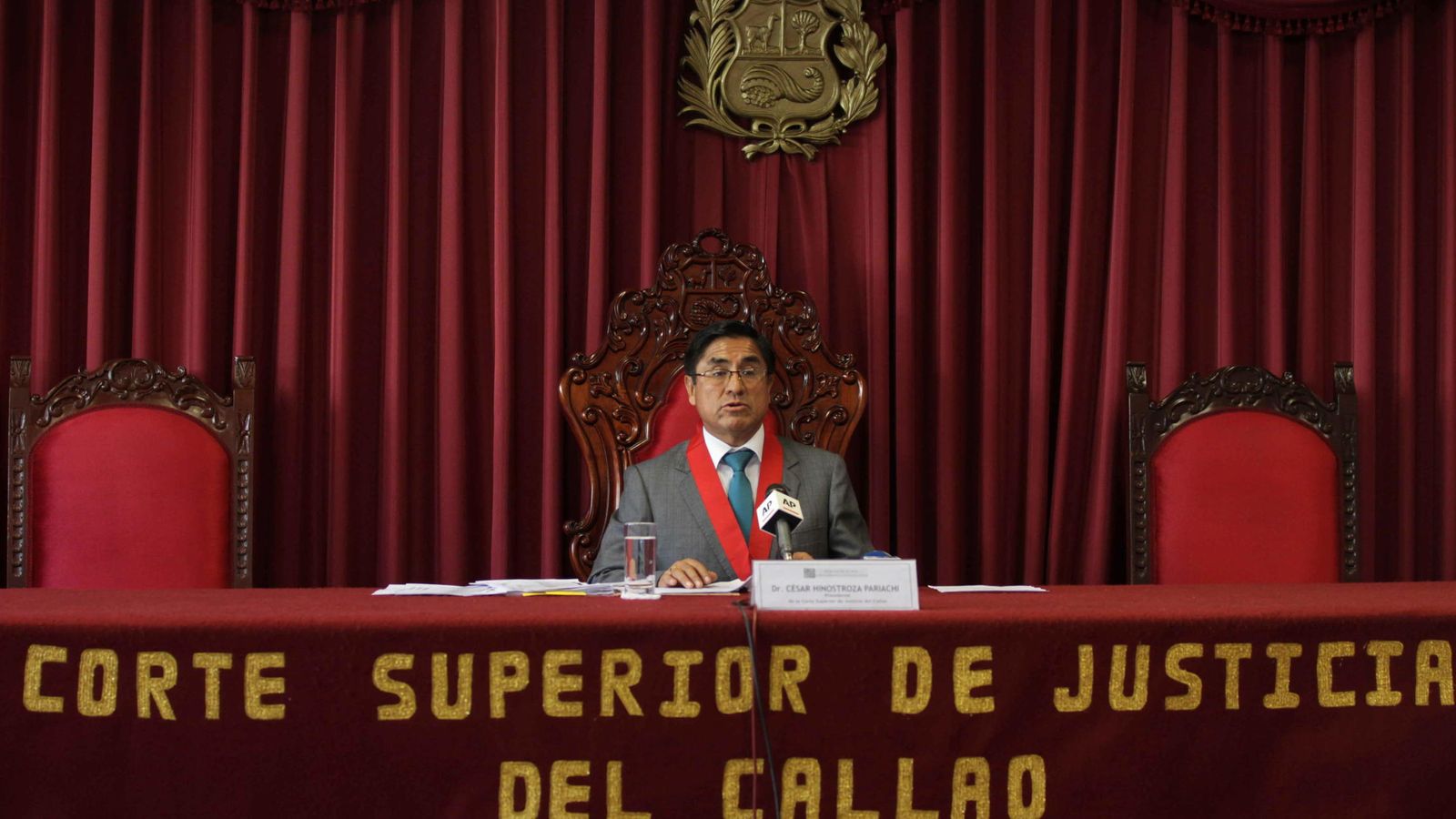 Foto: El exjuez del Supremo de Perú, César Hinostroza. (EFE)