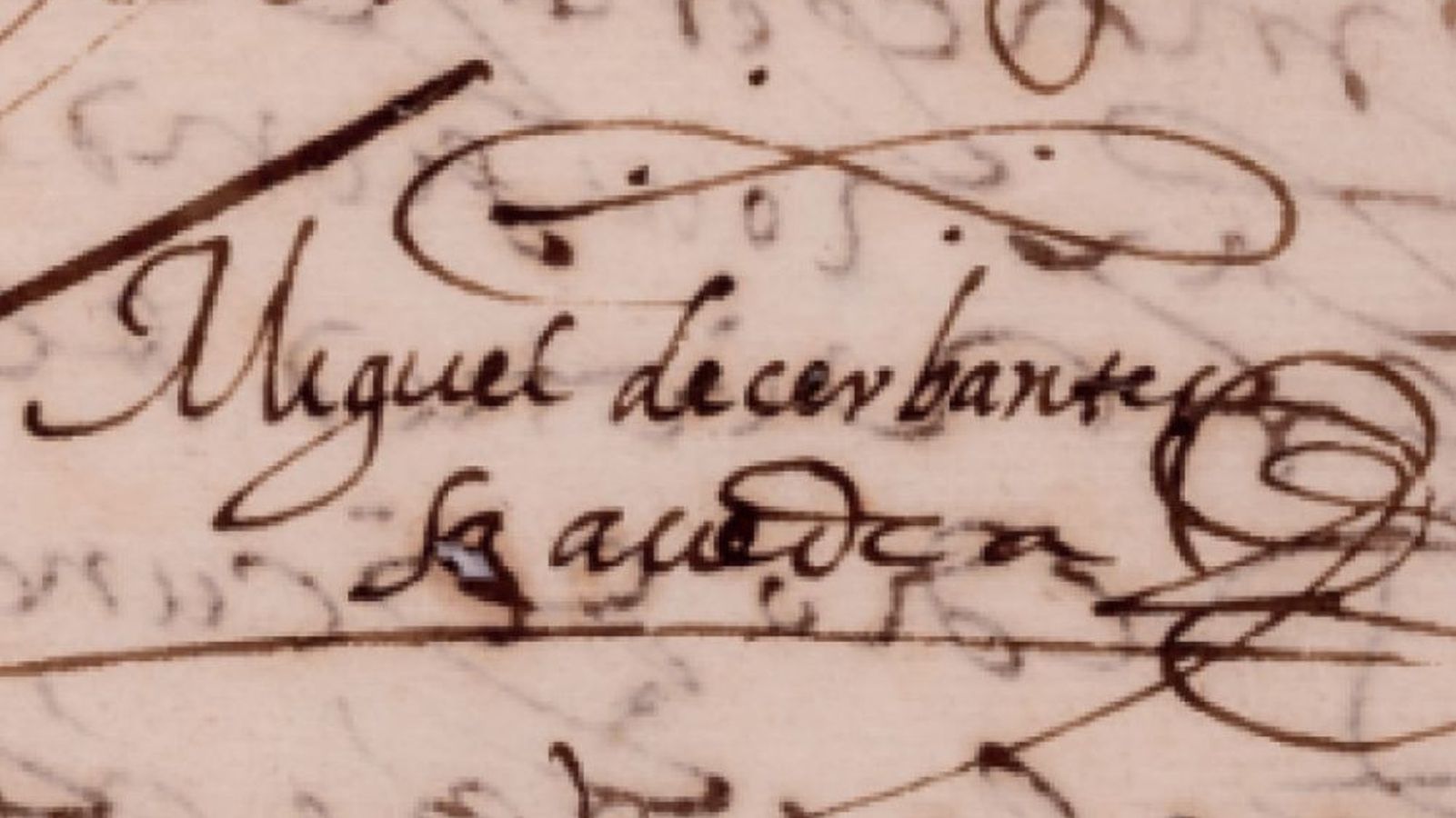 Cultura blinda la salida de España de una carta con la rúbrica de Cervantes: valorada en 120.000 euros y la subasta queda desierta