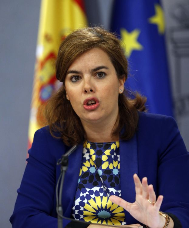 Foto: La vicepresidenta del Gobierno, Soraya Sáenz de Santamaría . (EFE)