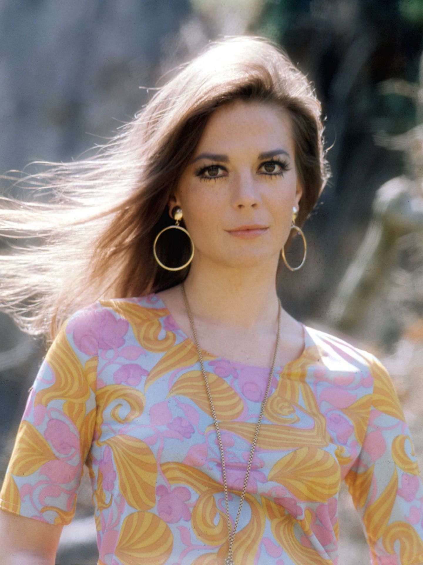 Natalie Wood, en la década de los 70, cuando también era un referente de moda. (CP)