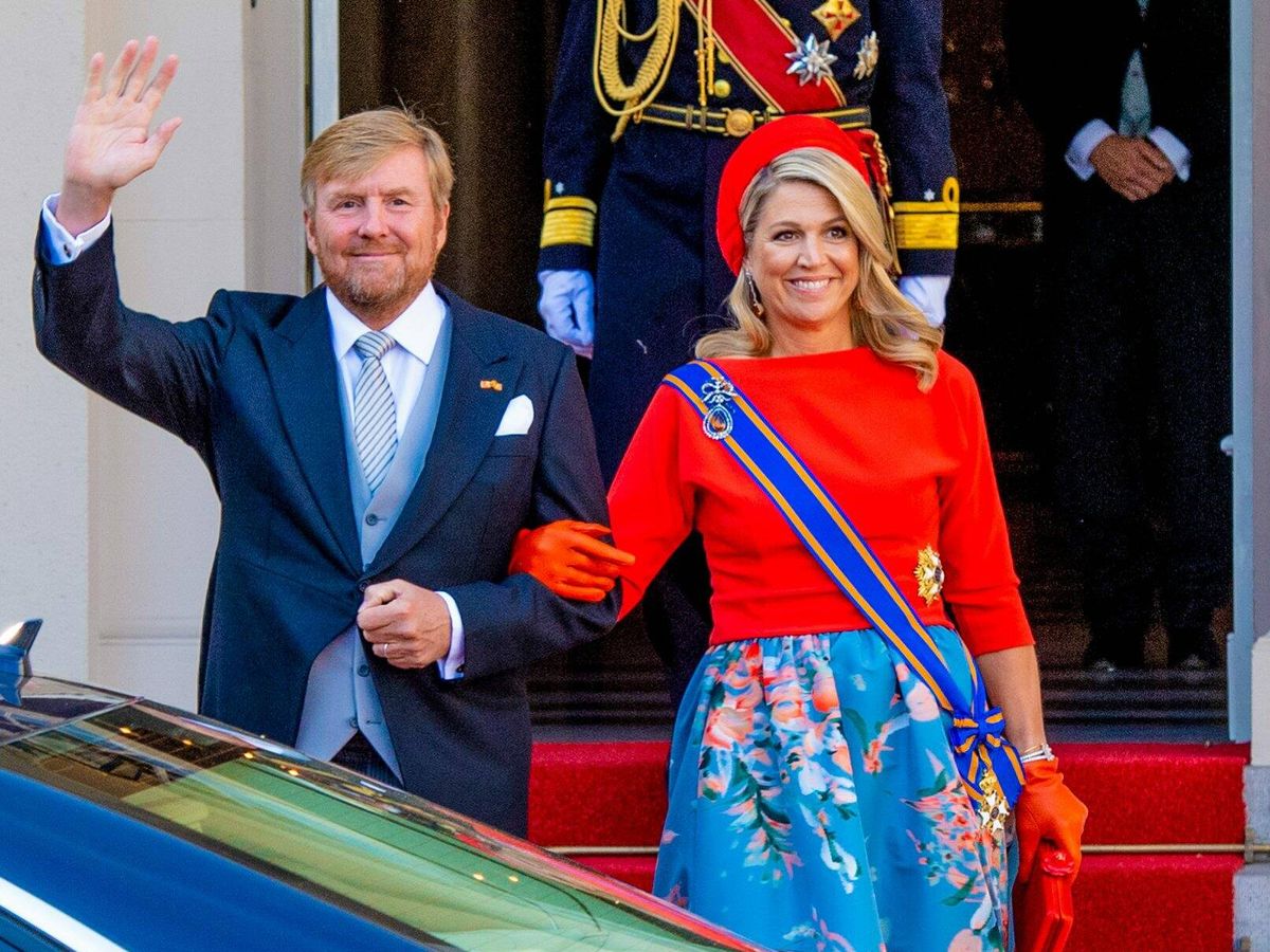 Foto: Los reyes de Holanda en el Prinsjesdag. (CP)