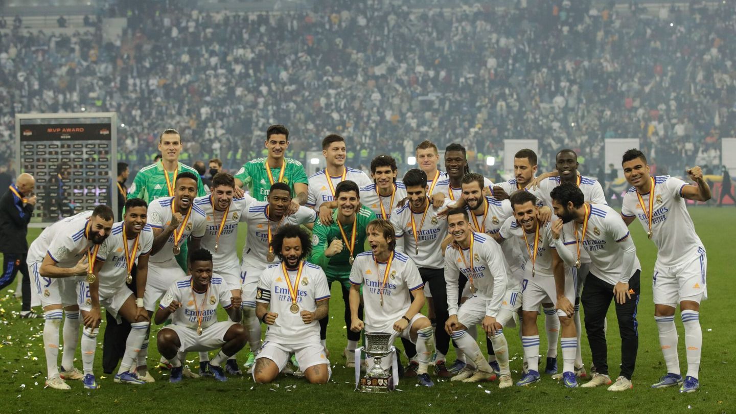 El Madrid ya ha ganado este curso la Supercopa. (EFE/Julio Muñoz )