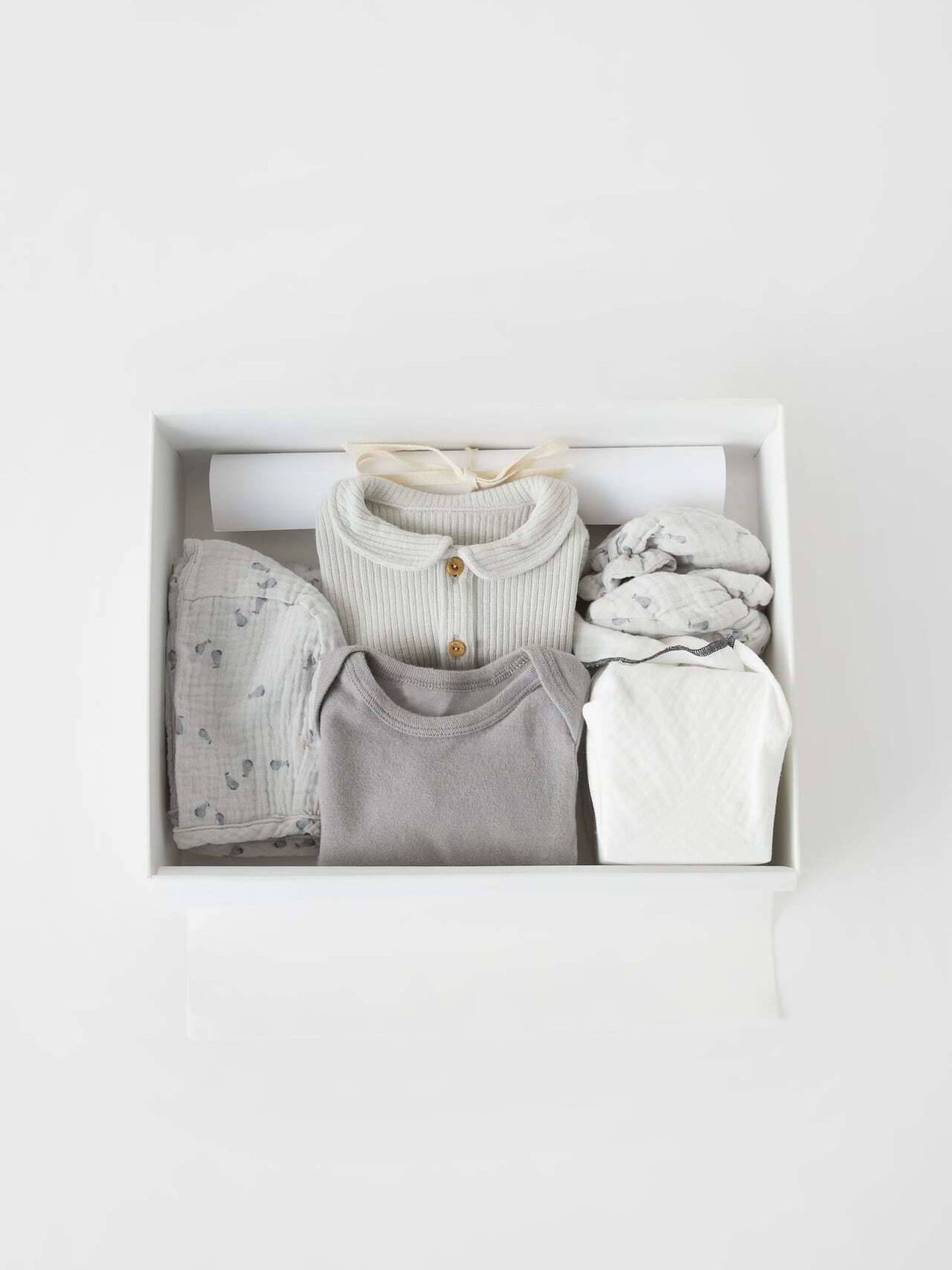 La nueva colección de regalos para recién nacidos de Zara. (Cortesía)