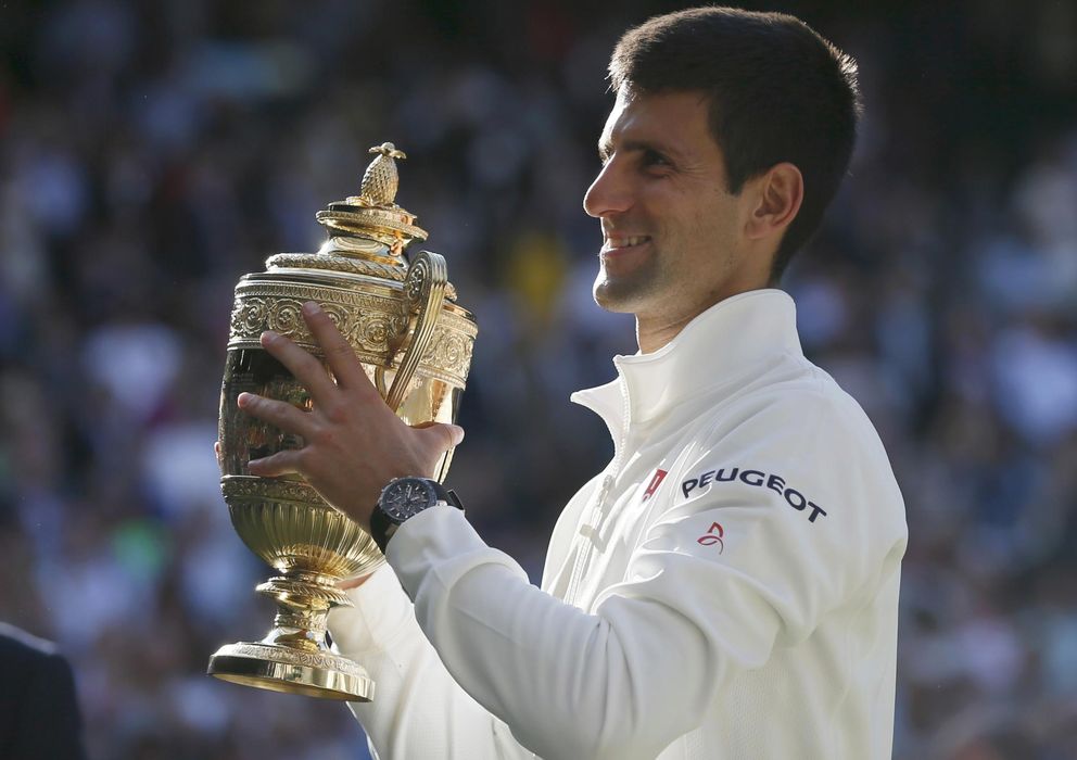 Foto: Djokovic conquistó su segundo Wimbledon tras vencer a Federer (Reuters).