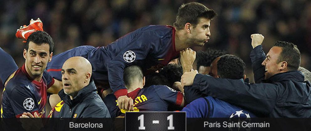 Foto: El Barcelona cojeó hasta que entró Messi