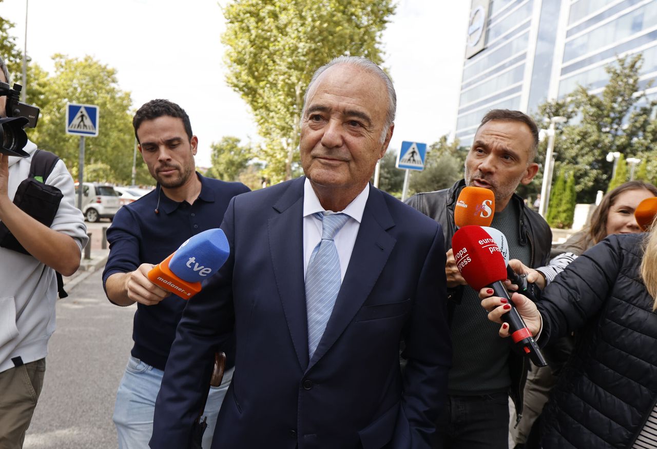 Carlos Iglesias, hermano de Julio Iglesias, en la Audiencia Provincial de Madrid. (Europa Press)