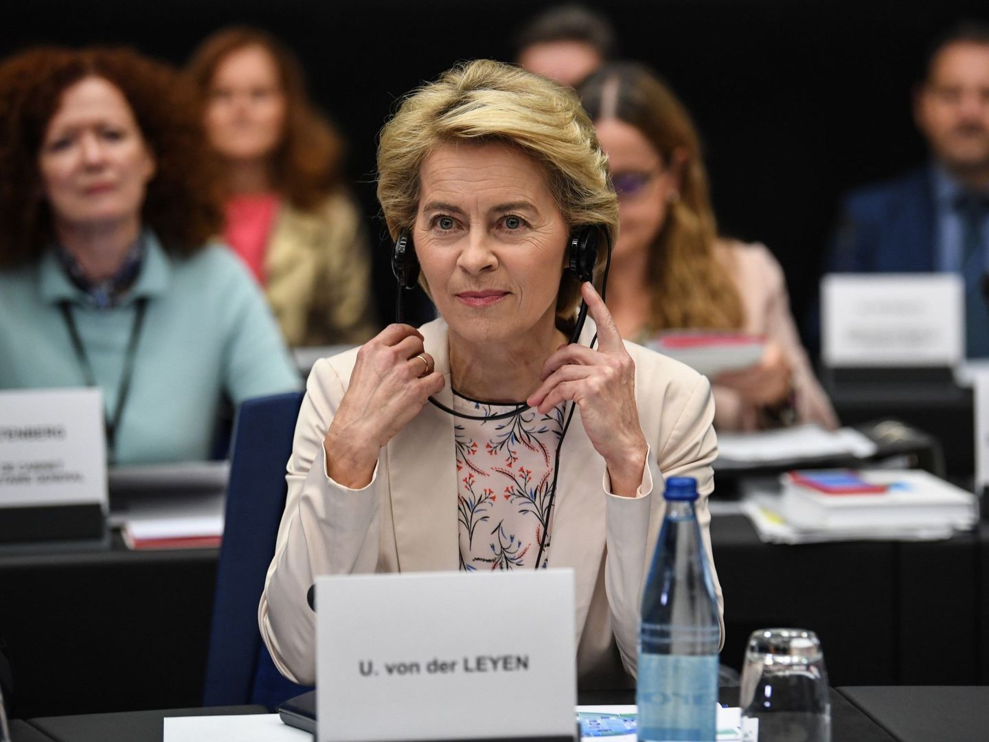 La presidenta de la Comisión Europea, Ursula von der Leyen. (Reuters)