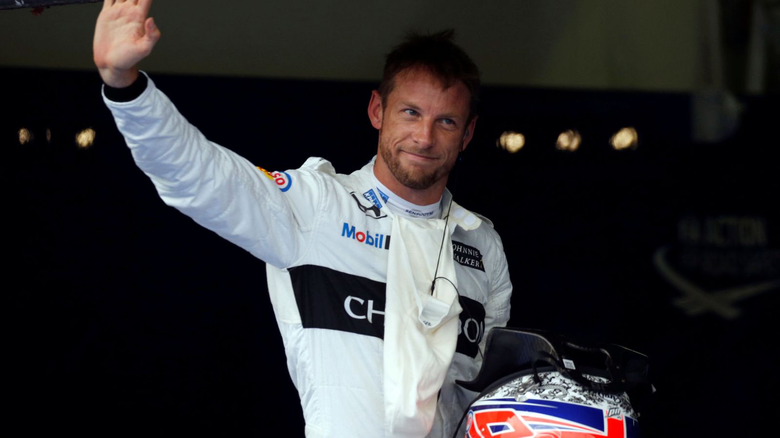 Foto: Jenson Button, piloto probador de McLaren y futuro piloto de rallycross, entre otras disciplinas.