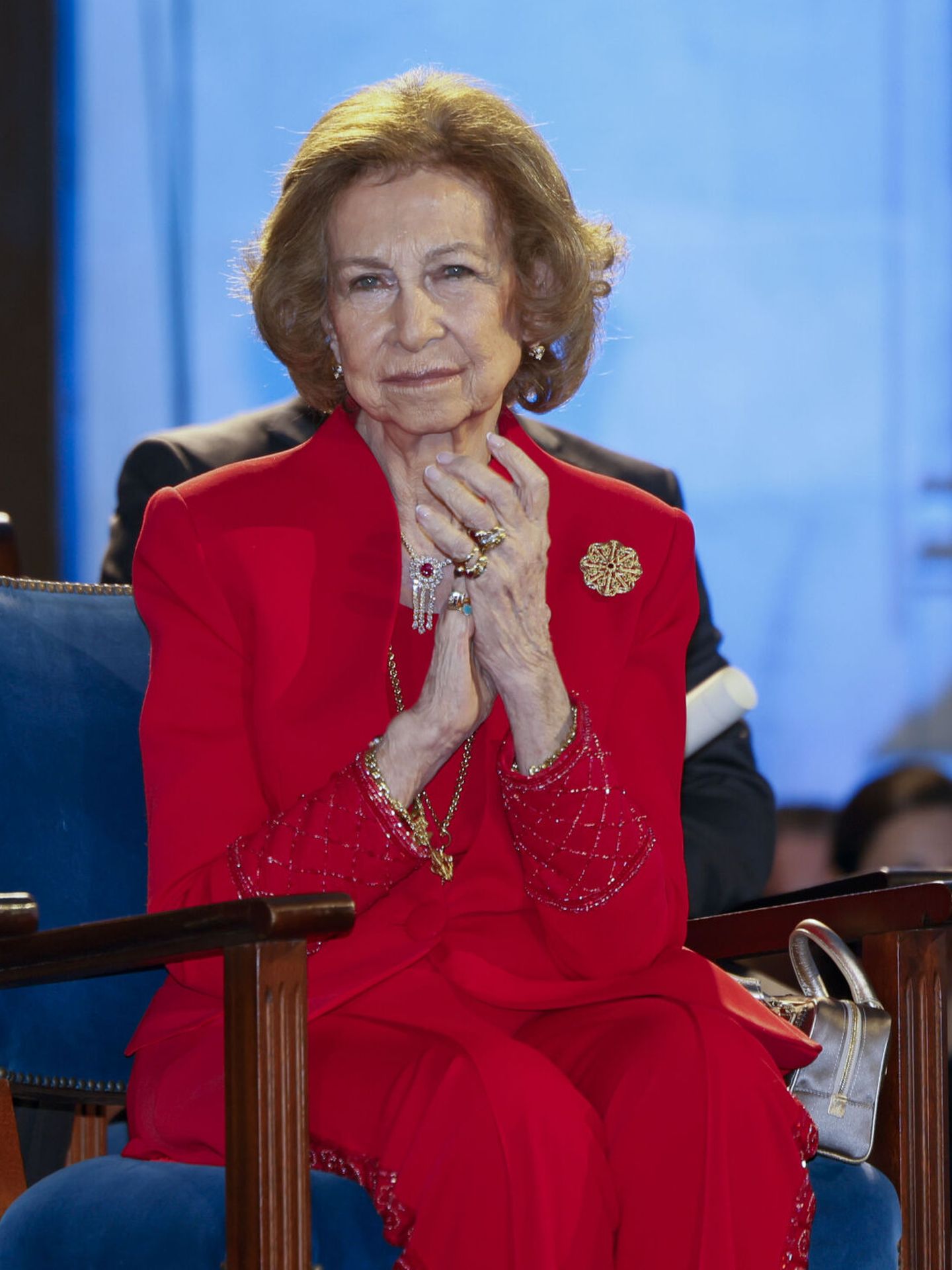 La reina Sofía, durante el acto institucional del Día de las Islas Baleares.  (EFE)