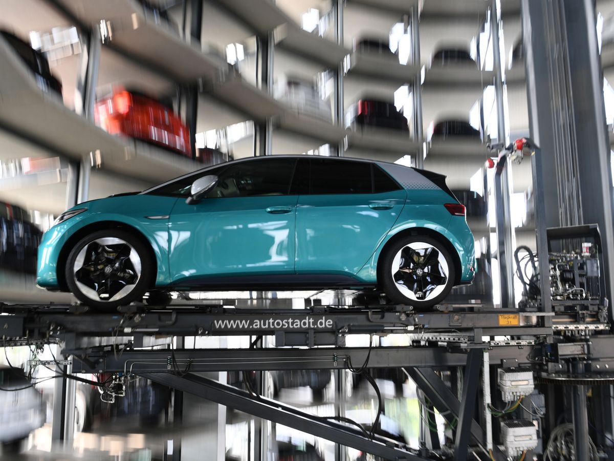Foto: Nuevo automóvil eléctrico de Volkswagen. (Reuters)